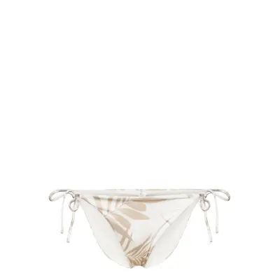 Swim Brief Janine Tie Swimwear Bikinis Bikini Bottoms Side-tie Bikinis Vit Lindex