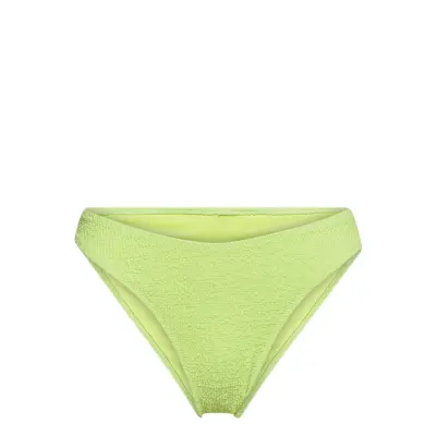 Swim Brief Naomi Brazi Crepe Swimwear Bikinis Bikini Bottoms Bikini Briefs Grön Lindex