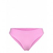 Swim Brief Naomi High Leg Braz Swimwear Bikinis Bikini Bottoms Bikini Briefs Rosa Lindex