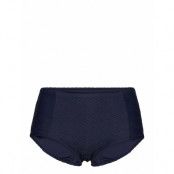 Swim Brief Ottilia Classic Mid Bikinitrosa Blå Lindex