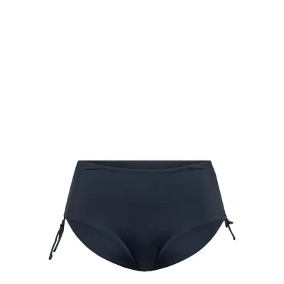Swim Brief Regina Hipster Midi Swimwear Bikinis Bikini Bottoms Side-tie Bikinis Marinblå Lindex