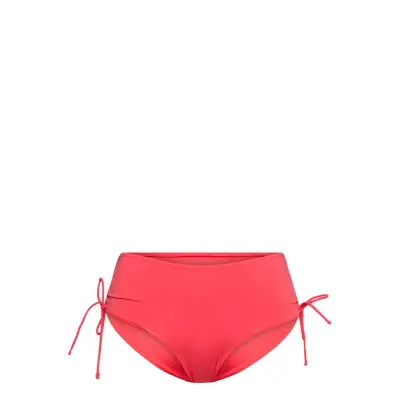 Swim Brief Regina Hipster Midi Swimwear Bikinis Bikini Bottoms Side-tie Bikinis Rosa Lindex