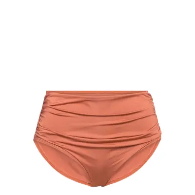 Swim Brief Sara Bikini Shaping Swimwear Bikinis Bikini Bottoms High Waist Bikinis Brun Lindex