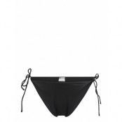 Swim Brief Tina Brazilian *Villkorat Erbjudande Swimwear Bikinis Bikini Bottoms Side-tie Bikinis Svart Lindex