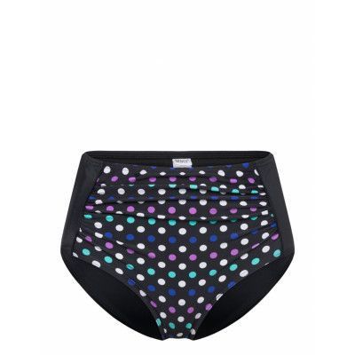 Swim Midi Shape Swimwear Bikinis Bikini Bottoms High Waist Bikinis Svart Wiki