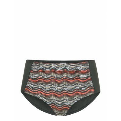 Wiki Swim Midi Shape Khaki Green