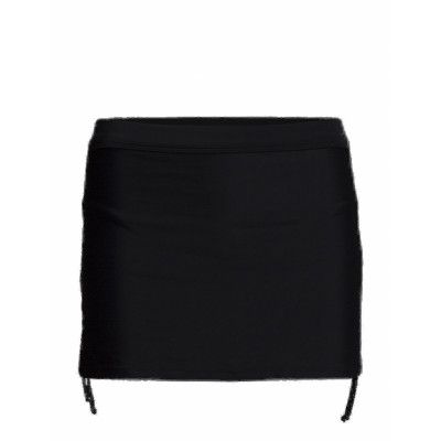 Swim Skirted Brief Swimwear Beach Wear Bikini Bottoms Bikini Briefs Svart Wiki