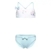 Swimsuit 2 Pce Bikini Blå Frost