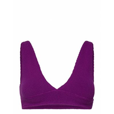 Etam Swimsuit Wireless Triangle Top Lila