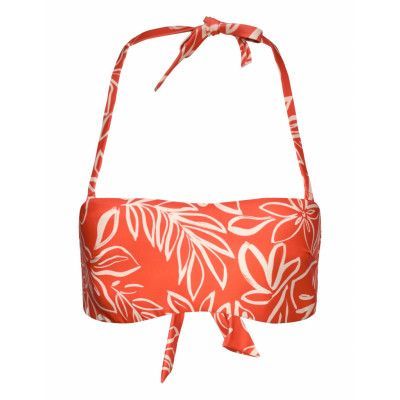 Taila - Cf Bandeau Swimwear Bikinis Bikini Tops Bandeau Bikinitops Multi/patterned Etam