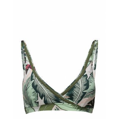 Tank Top Swimwear Bikinis Bikini Tops Triangle Bikinitops Grön Seafolly