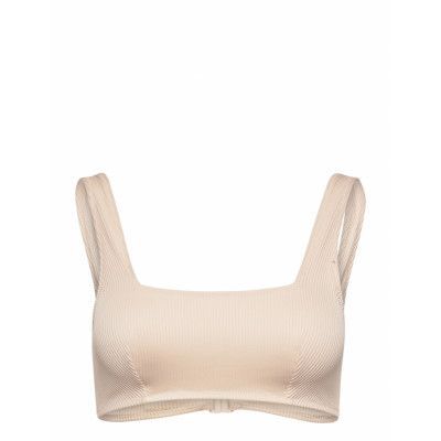 Taylor - Brassiere *Villkorat Erbjudande Swimwear Bikinis Bikini Tops Bandeau Bikinitops Beige Etam