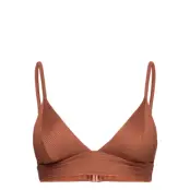 Taylor - Sa Triangle Swimwear Bikinis Bikini Tops Triangle Bikinitops Brun Etam