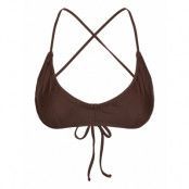 Tayo Bikini Top Sport Bikinis Bikini Tops Brown Röhnisch