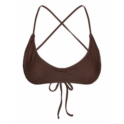 Tayo Bikini Top Sport Bikinis Bikini Tops Brown Röhnisch