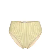 Tennaup Bikini Hipsters Swimwear Bikinis Bikini Bottoms High Waist Bikinis Yellow Underprotection