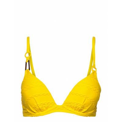 Texture Push-Up Bra Swimwear Bikinis Bikini Tops Push-up Bikinitops Gul CHANTELLE