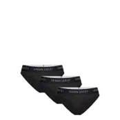 URBAN QUEST The Bamboo 3-Pack Bikini Brief Svart