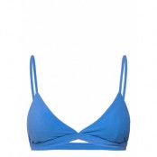 The Erato Top Swimwear Bikinis Bikini Tops Triangle Bikinitops Blue AYA Label