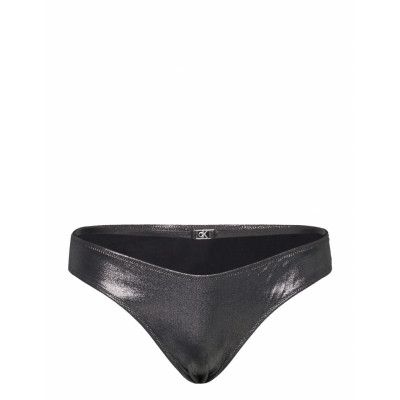 Thong Swimwear Bikinis Bikini Bottoms Bikini Briefs Svart Calvin Klein