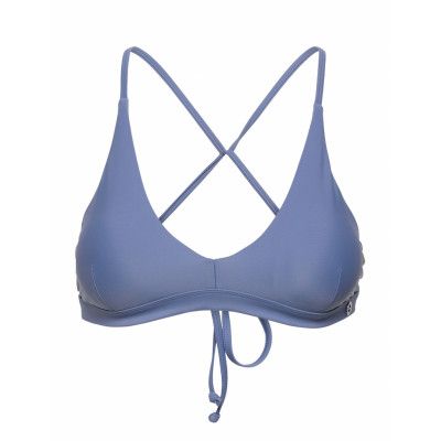 Tie Back Bikini Top Swimwear Bikinis Bikini Tops Bandeau Bikinitops Blå Casall