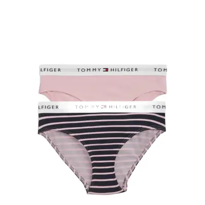 Tommy Hilfiger 2 Pk Bikini Print - Pink - 128-140