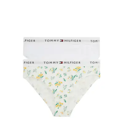 Tommy Hilfiger 2 Pk Bikini Print - White - 140-152