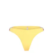Tommy Hilfiger High Leg Cheeky Gul