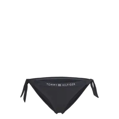 Tommy Hilfiger Side Tie Bikini - Black - XS