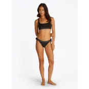 Tommy Hilfiger Cheeky Side Tie Bikini - Black - M