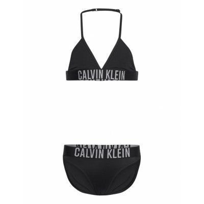 Triangle Bikini Set Bikini Svart Calvin Klein