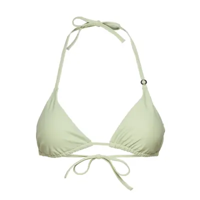 Triangle Bikini Top Swimwear Bikinis Bikini Tops Triangle Bikinitops Grön Casall