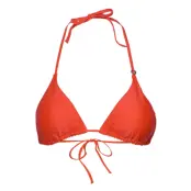 Triangle Bikini Top Swimwear Bikinis Bikini Tops Triangle Bikinitops Röd Casall
