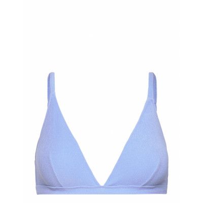 Triangle Bikini Top Swimwear Bikinis Bikini Tops Triangle Bikinitops Blue Understatement Underwear