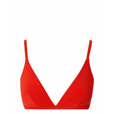 Understatement Underwear Triangle Bikini Top Röd