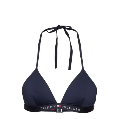 Triangle Fixed Bikinitop Blå Tommy Hilfiger