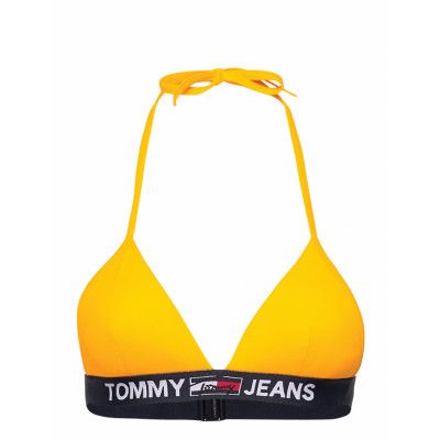 Triangle Fixed Swimwear Bikinis Bikini Tops Triangle Bikinitops Gul Tommy Hilfiger