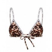 Triangle-Rp-Print Swimwear Bikinis Bikini Tops Triangle Bikinitops Multi/mönstrad Calvin Klein