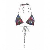 Triangle-Rp-Print Swimwear Bikinis Bikini Tops Triangle Bikinitops Multi/mönstrad Calvin Klein