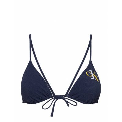 Triangle-Rp Swimwear Bikinis Bikini Tops Triangle Bikinitops Marinblå Calvin Klein