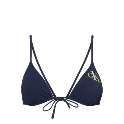 Triangle-Rp Swimwear Bikinis Bikini Tops Triangle Bikinitops Marinblå Calvin Klein