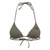 Triangle-Rp Swimwear Bikinis Bikini Tops Triangle Bikinitops Green Calvin Klein