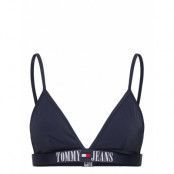 Triangle Rp *Villkorat Erbjudande Swimwear Bikinis Bikini Tops Triangle Bikinitops Marinblå Tommy Hilfiger