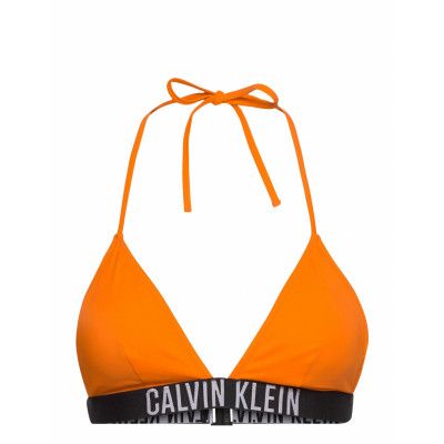 Triangle-Rp Swimwear Bikinis Bikini Tops Triangle Bikinitops Orange Calvin Klein