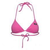 Triangle-Rp Swimwear Bikinis Bikini Tops Triangle Bikinitops Pink Calvin Klein