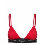 Triangle-Rp Swimwear Bikinis Bikini Tops Triangle Bikinitops Red Calvin Klein