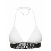 Triangle-Rp Swimwear Bikinis Bikini Tops Triangle Bikinitops White Calvin Klein