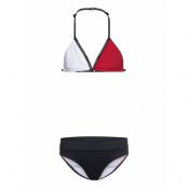 Triangle Set Bikini Multi/mönstrad Tommy Hilfiger