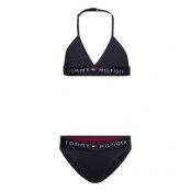 Triangle Set Bikini Svart Tommy Hilfiger