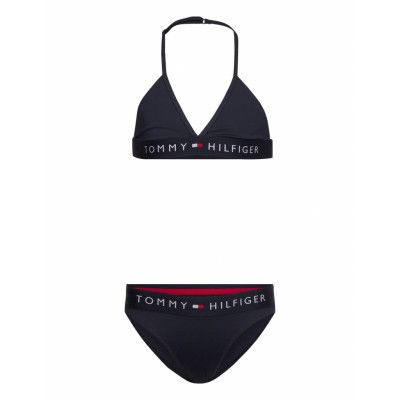 Triangle Set Bikini Svart Tommy Hilfiger